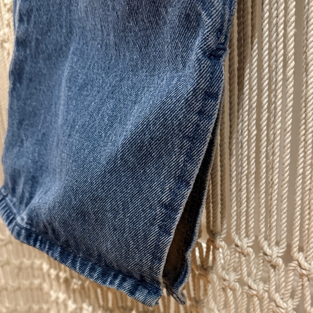 Afends Bella Denim Wide Leg Baggy Jeans in Authentic Blue - Picture 9 of 14